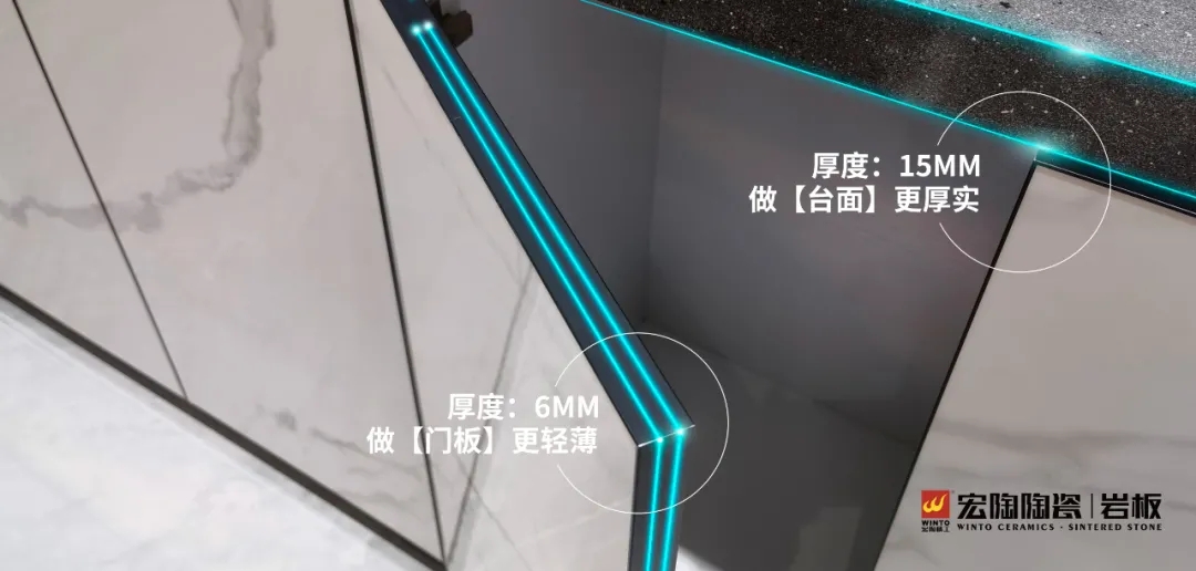 宏陶巖板擁有行業(yè)全厚度的產品